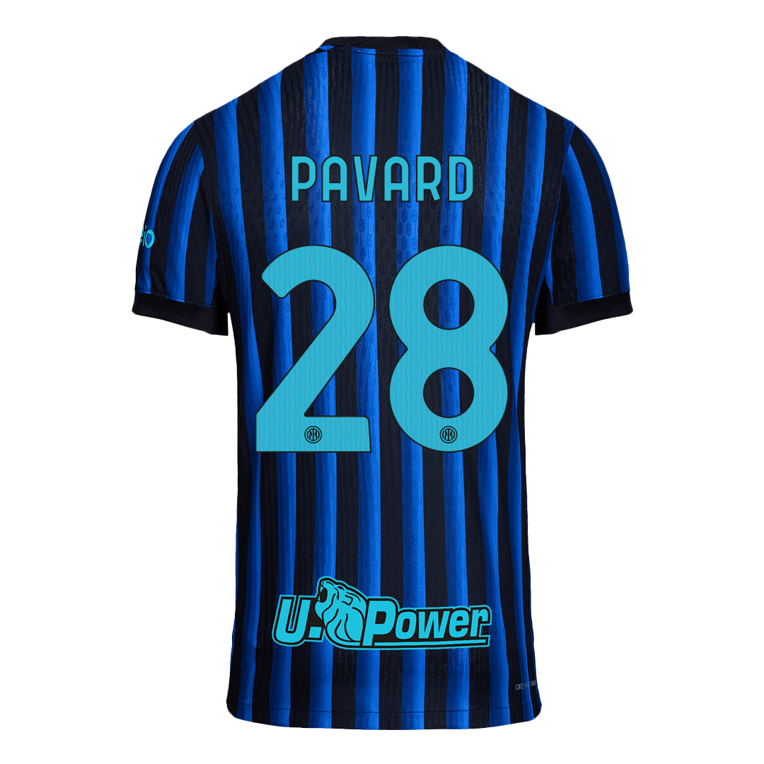 Jogador PAVARD #28 Inter Milan Casa Futebol Camisas 2025/26