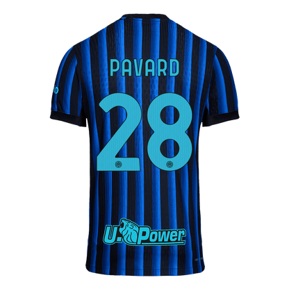 Jogador PAVARD #28 Inter Milan Casa Futebol Camisas 2025/26