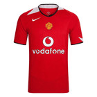 Retrô Manchester United Casa Camisa 2004/06 Vermelho