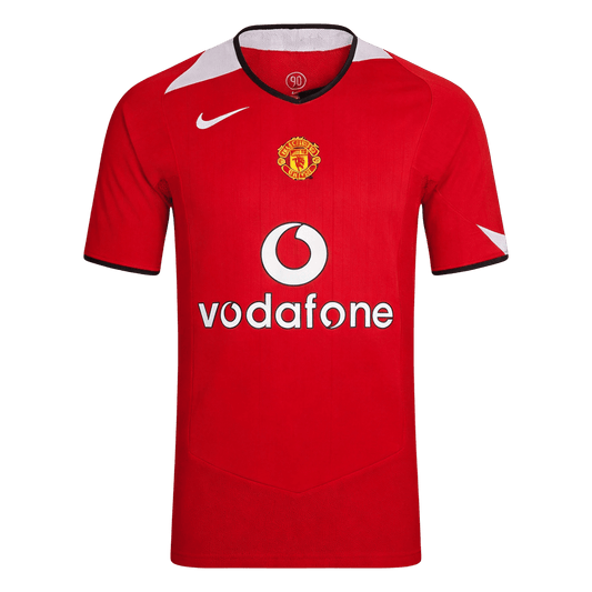 Retrô Manchester United Casa Camisa 2004/06 Vermelho