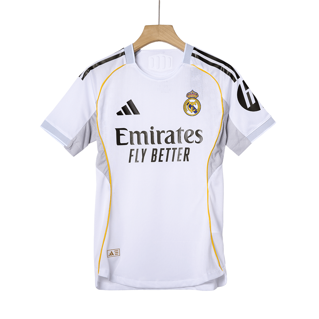 Jogador Real Madrid Casa Futebol Camisas 2025/26 Branco