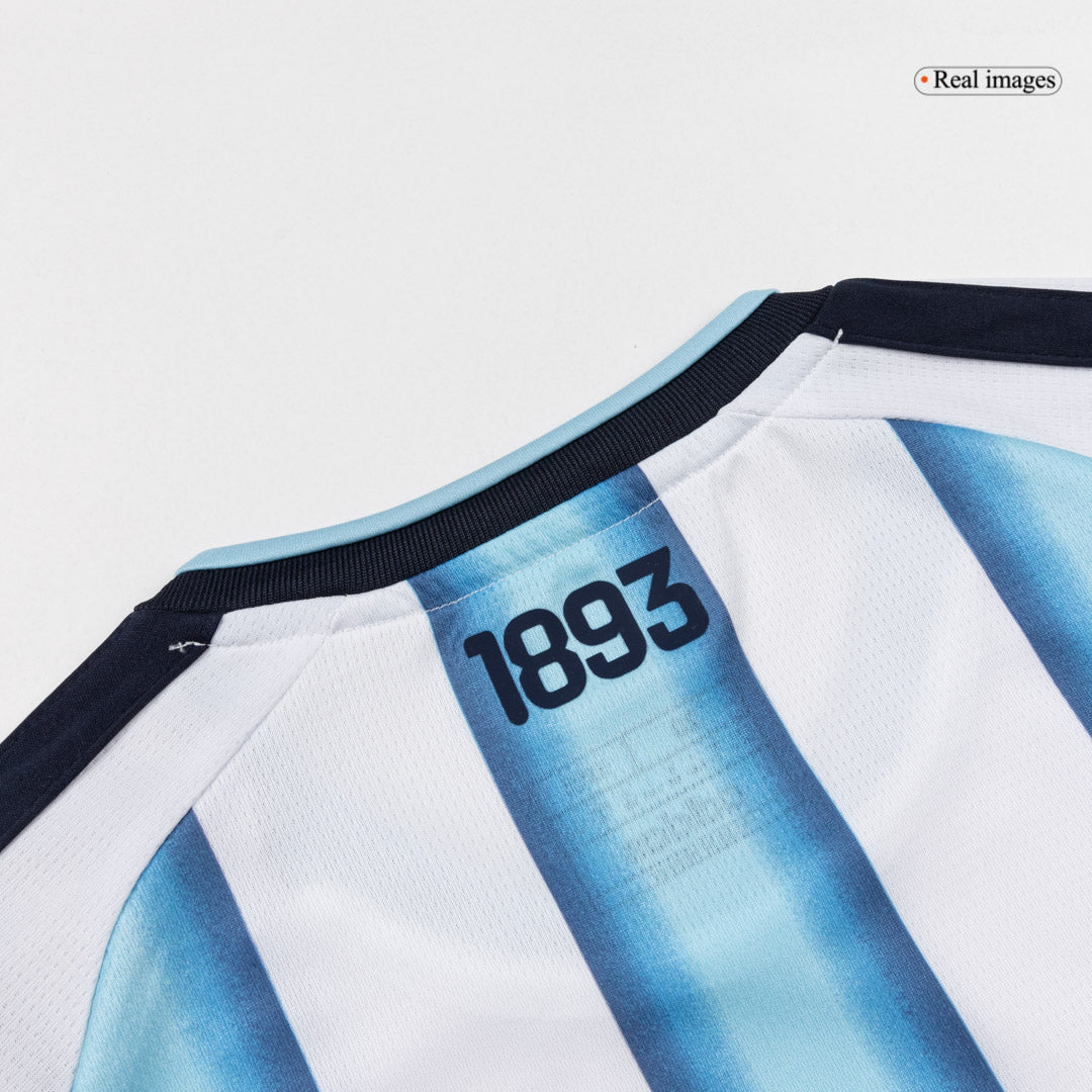 J.ÁLVAREZ #9 Argentina Infantil Casa Copa do Mundo Conjunto(Camisa+Calção) 2026