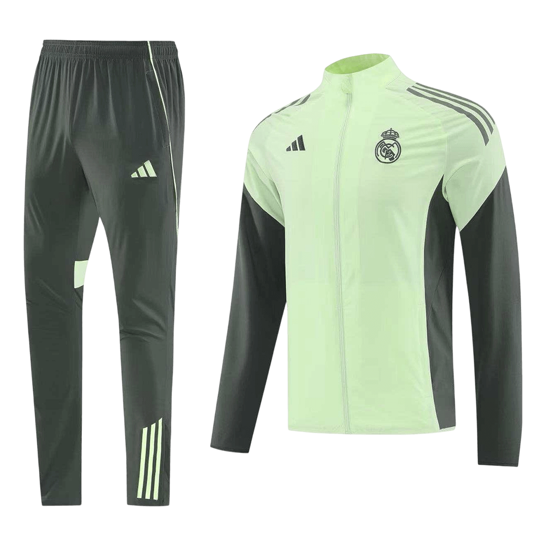 Real Madrid Treino Conjunto (Top+Calças) 2025/26 Verde camisola de futebol