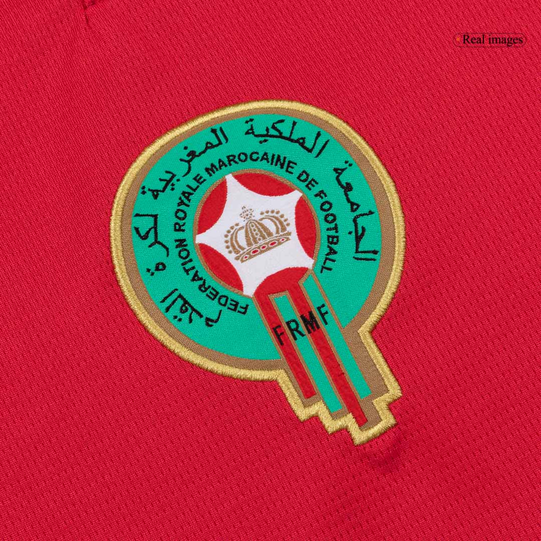 Morocco Casa Camisa Copa do Mundo 2026 Vermelho - camisola de futebol para adeptos em - imagem 7