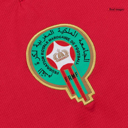 Morocco Casa Camisa Copa do Mundo 2026 Vermelho - camisola de futebol para adeptos em - imagem 7
