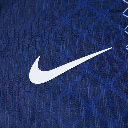 Jogador G.RAMOS #9 PSG Casa Futebol Camisas 2025/26 Marinha