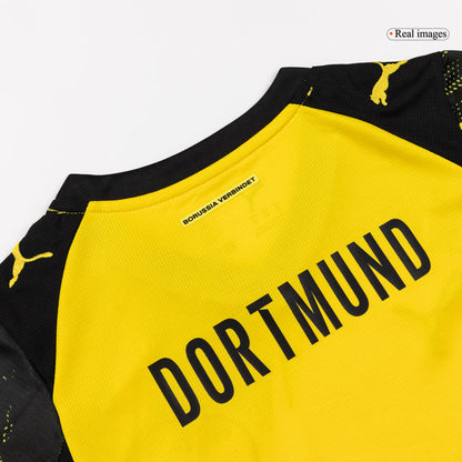 Borussia Dortmund Infantil 
 Casa Futebol Camisa Conjunto (Camisa+Shorts+Meias) 2025/26 Amarelo