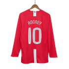 ROONEY #10 Manchester United Retro Casa Camisola 2007/08 - Final da UCL