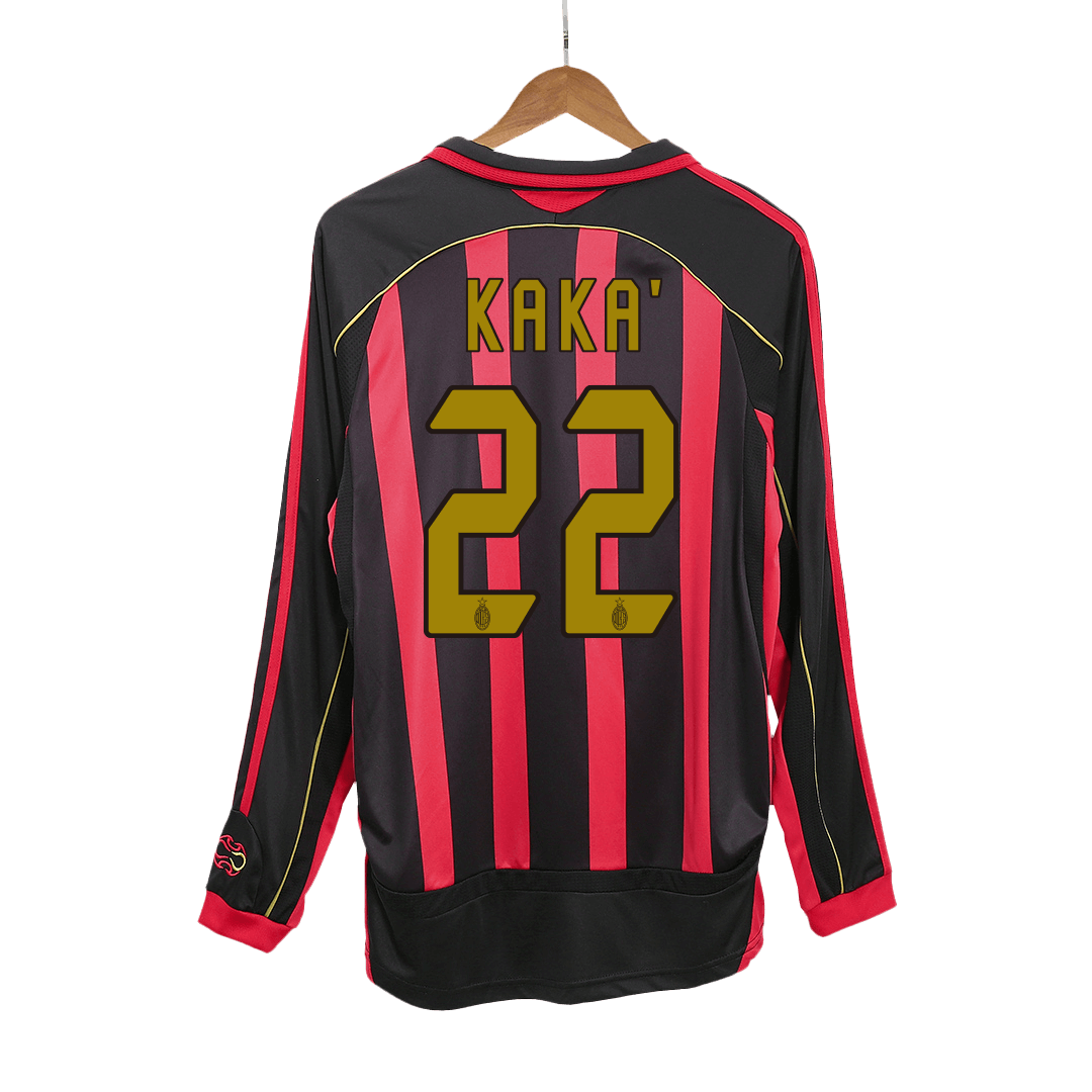 Camisola de futebol retro KAKA' #22 AC Milan 2006/07