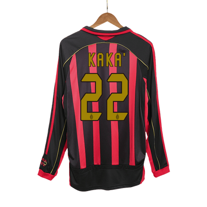 Camisola de futebol retro KAKA' #22 AC Milan 2006/07