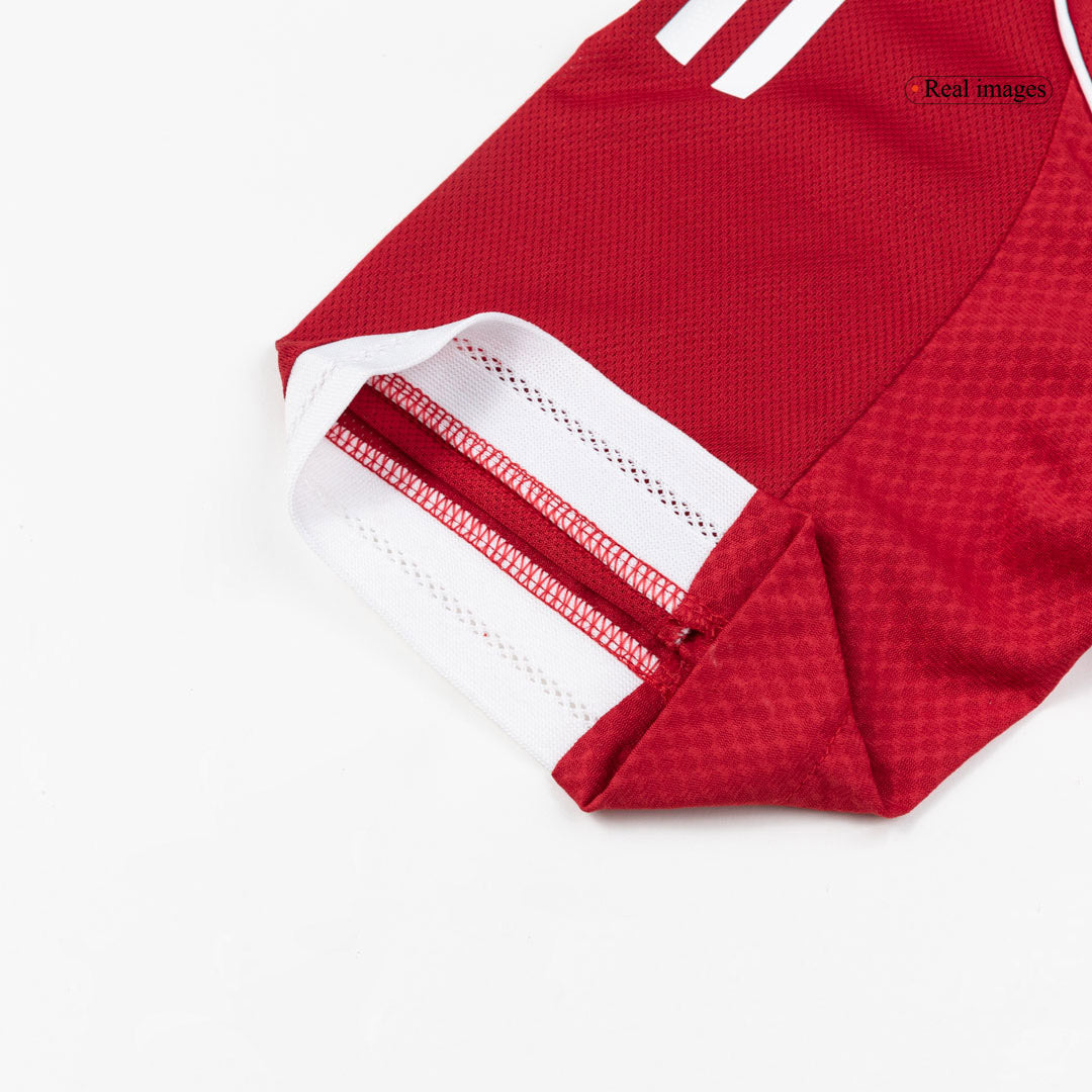 Jogador SZOBOSZLAI #8 Liverpool Casa Futebol Camisas 2025/26 Vermelho