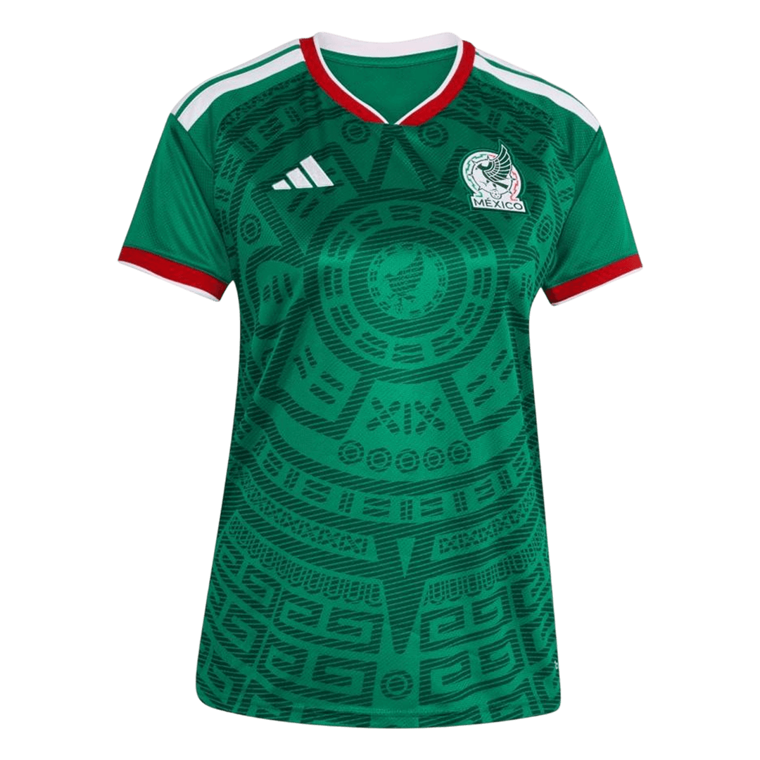 Mulheres Mexico Principal Camisa World Cup 2026 Verde camisola de futebol