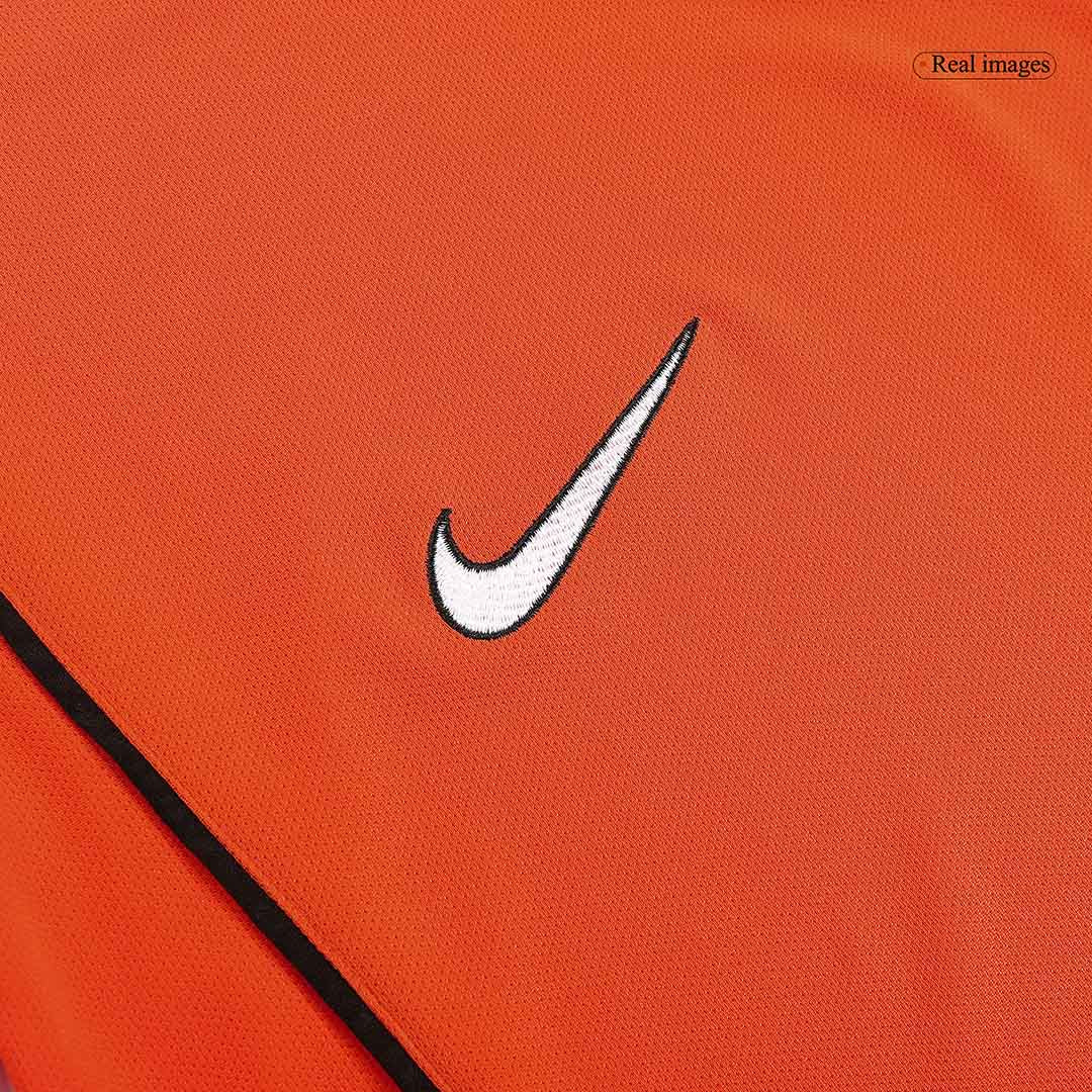 Retrô Países Baixos Casa Copa do Mundo Camisa 1998 Laranja