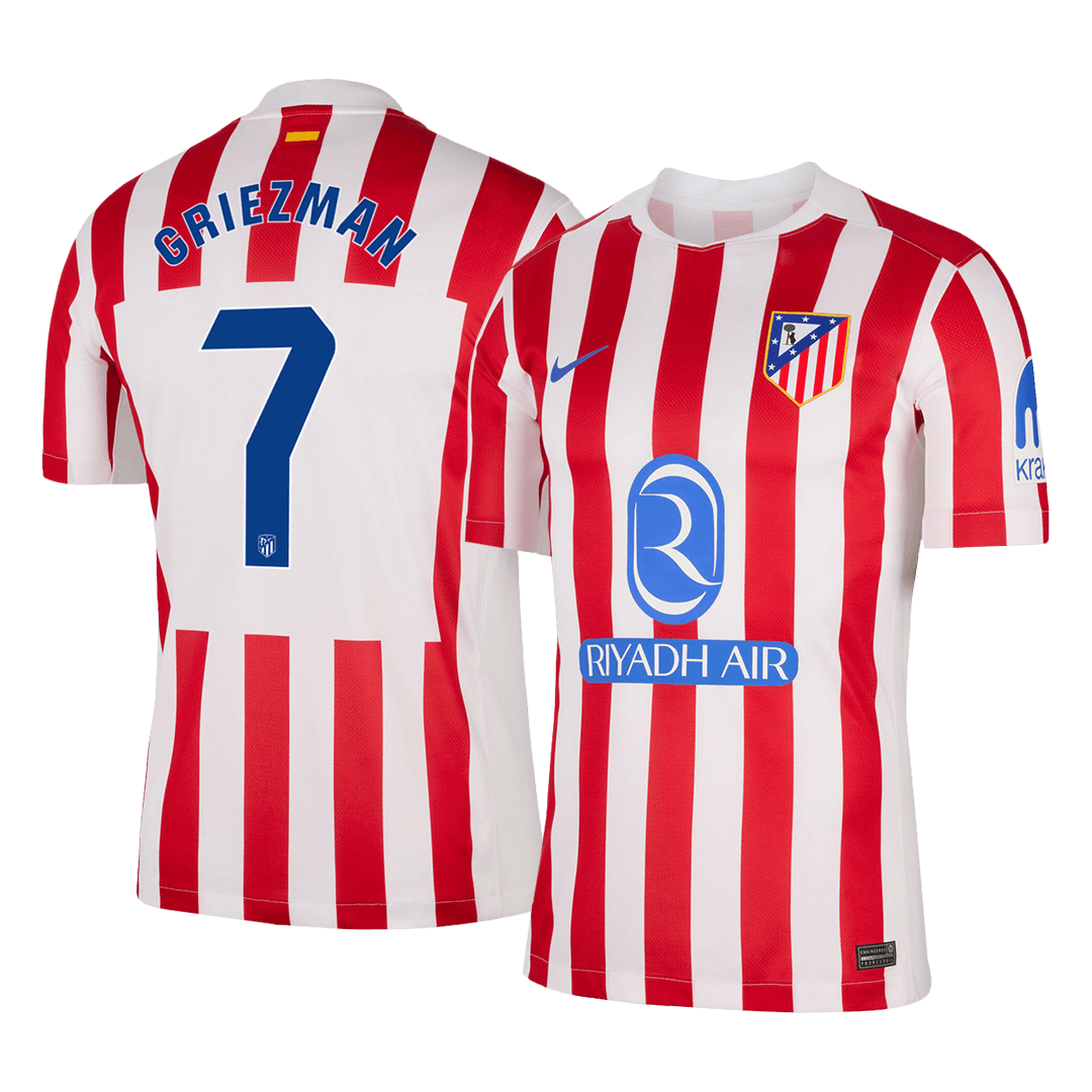 GRIEZMANN #7 Atletico Madrid Casa Camisa 2025/26 camisola de futebol