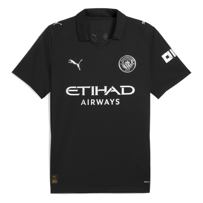 HAALAND #9 Manchester City Fora Camisa 2025/26- Preto