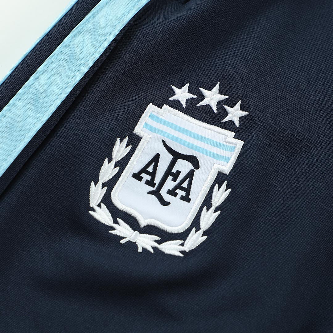 Argentina Zíper Moletom Conjunto (Top+Calças) 2026
