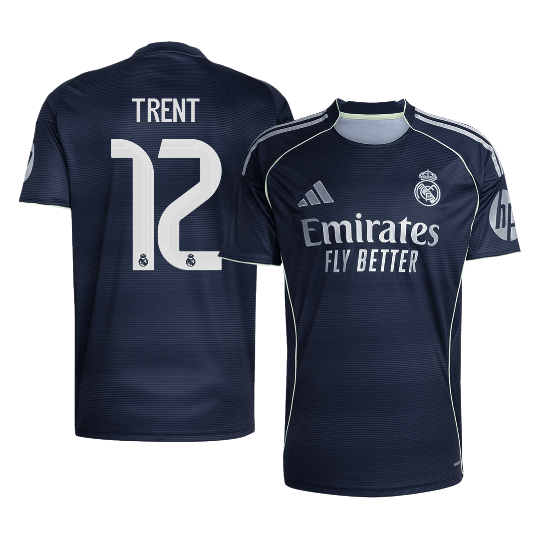 TRENT #12 Real Madrid Fora Camisa 2025/26- Marinha camisola de futebol