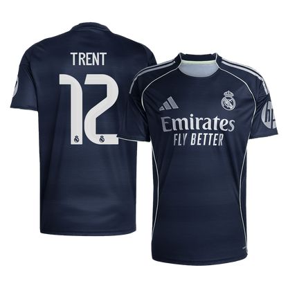 TRENT #12 Real Madrid Fora Camisa 2025/26- Marinha camisola de futebol