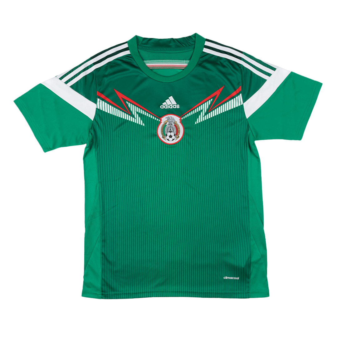 Retrô Mexico Casa Camisa 2014 Verde camisola de futebol 2025/26