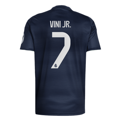 VINI JR. #7 Real Madrid Fora Camisa 2025/26- Marinha