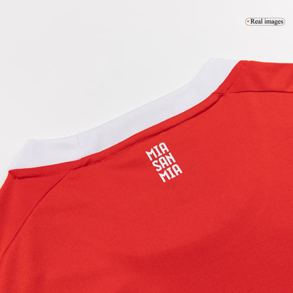 【Super Qualidade】 Bayern Munich
 Casa Futebol Camisa 2025/26 Vermelho