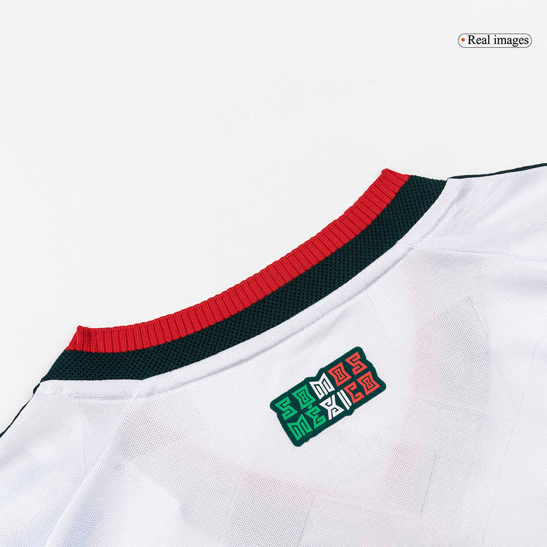 Versão do Jogador RAÚL #9 México Fora Copa do Mundo Futebol Camisas 2026 Branco