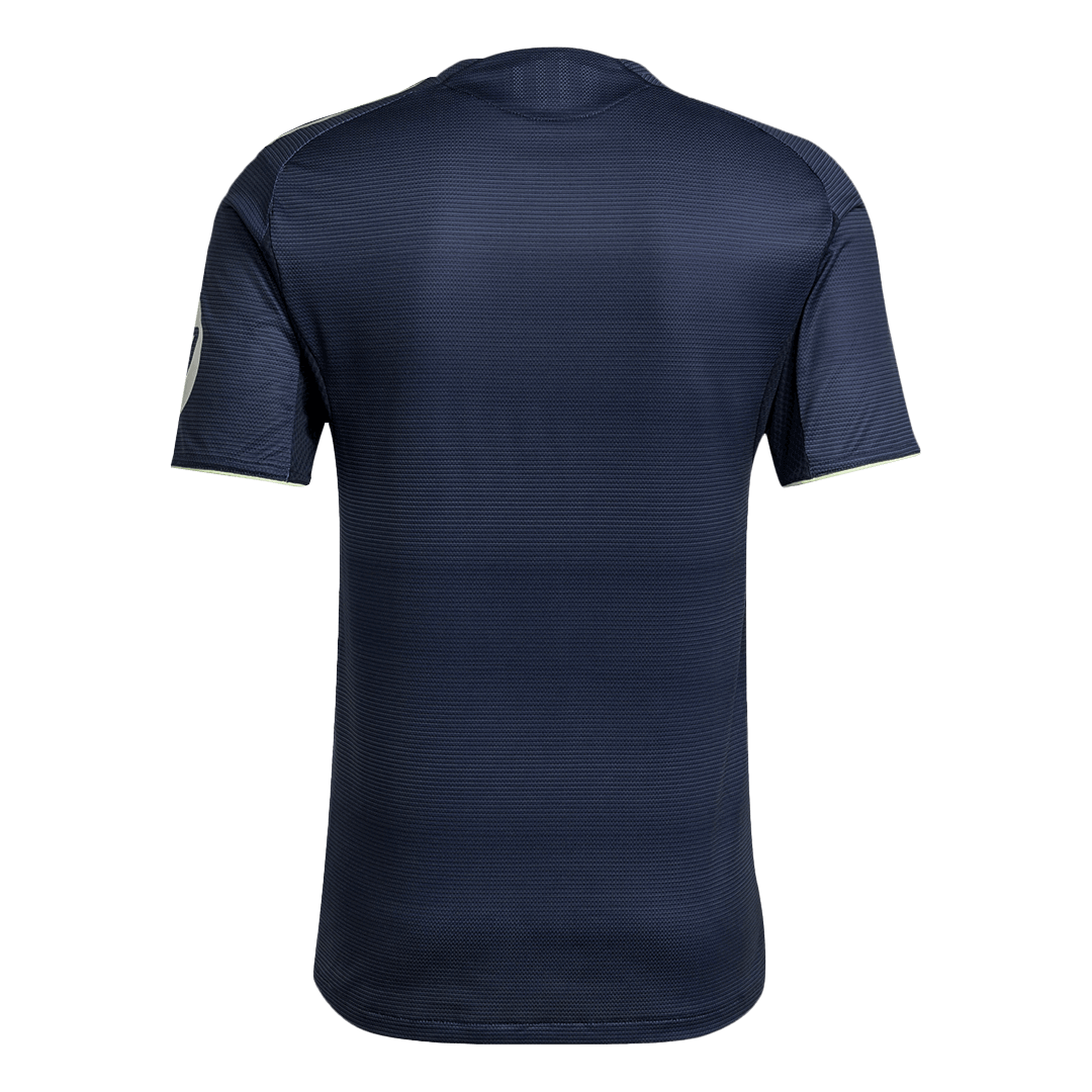 Jogador Real Madrid Fora Futebol Camisas 2025/26 Marinha