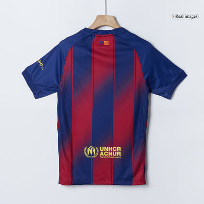 RAPHINHA #11 Barcelona Casa Camisa 2025/26- Vermelho&Azul