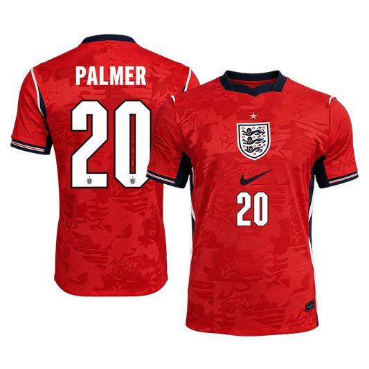 PALMER #20 Inglaterra Fora Copa do Mundo Camisa 2026 Vermelho
