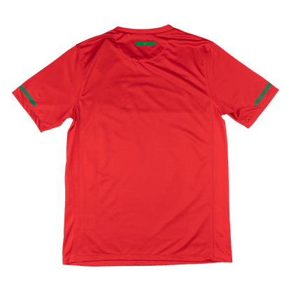 Retrô Portugal Casa Camisa 2010 Vermelho