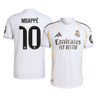 Jogador MBAPPÉ #10 Real Madrid Casa Futebol Camisas 2025/26 Branco