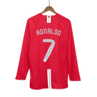 Camisola de futebol retro do Manchester United #7 RONALDO 2007/08 - Final da UCL