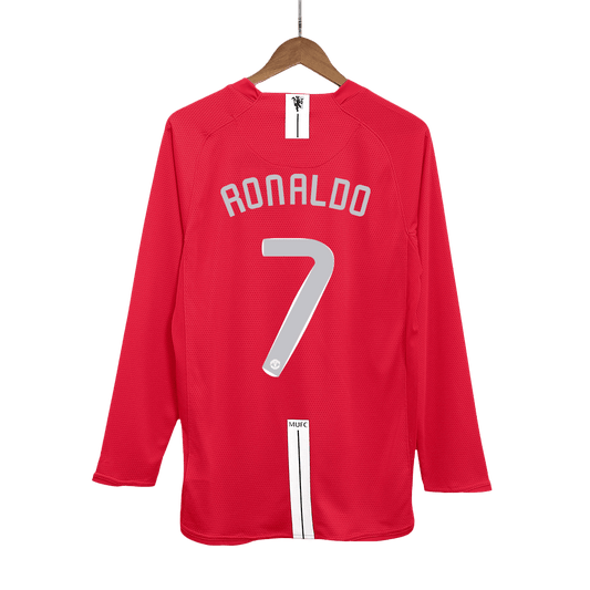Camisola de futebol retro do Manchester United #7 RONALDO 2007/08 - Final da UCL 2025/26