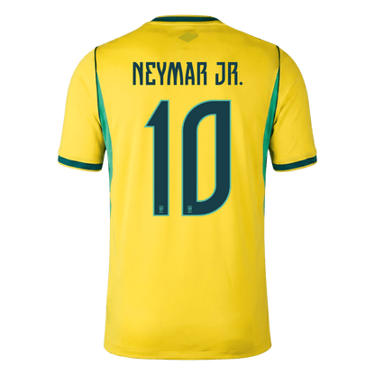 NEYMAR JR. #10 Brasil Casa Copa do Mundo Camisa 2026 Amarelo