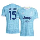 KALULU #15 Juventus Fora Camisa 2025/26 Azul