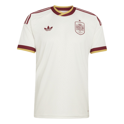Spain Fora Camisa Copa do Mundo 2026 Branco - camisola de futebol para adeptos em Portugal