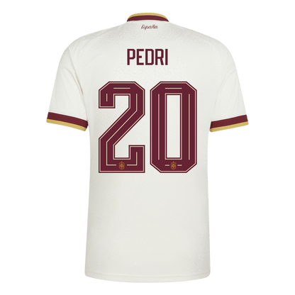 PEDRI #20 Espanha Fora Copa do Mundo Camisa 2026 Branco