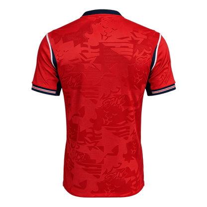 Versão do Jogador England Fora Copa do Mundo Futebol Camisas 2026 Vermelho - camisola de futebol para adeptos em