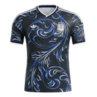 Versão do Jogador Argentina Fora Copa do Mundo Futebol Camisas 2026 Preto