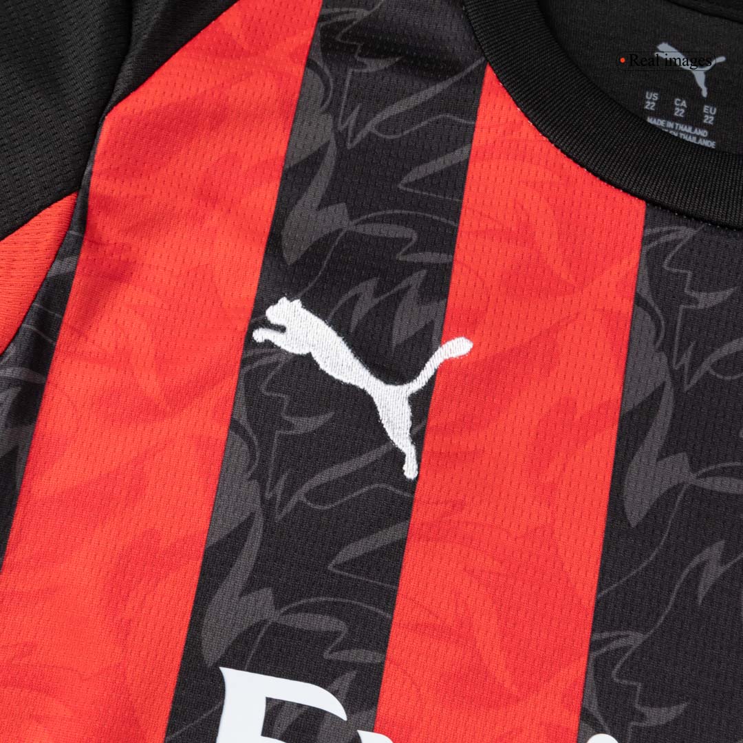 AC Milan 
Casa 
Camisas Infantis 
Conjunto 2025/26