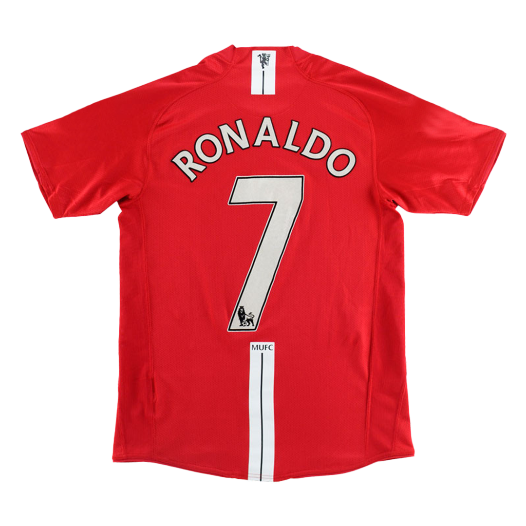 Camisola Manchester United RONALDO #7 Camisola de futebol personalizada 2007/08 2025/26