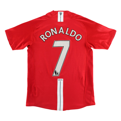 Camisola Manchester United RONALDO #7 Camisola de futebol personalizada 2007/08 2025/26