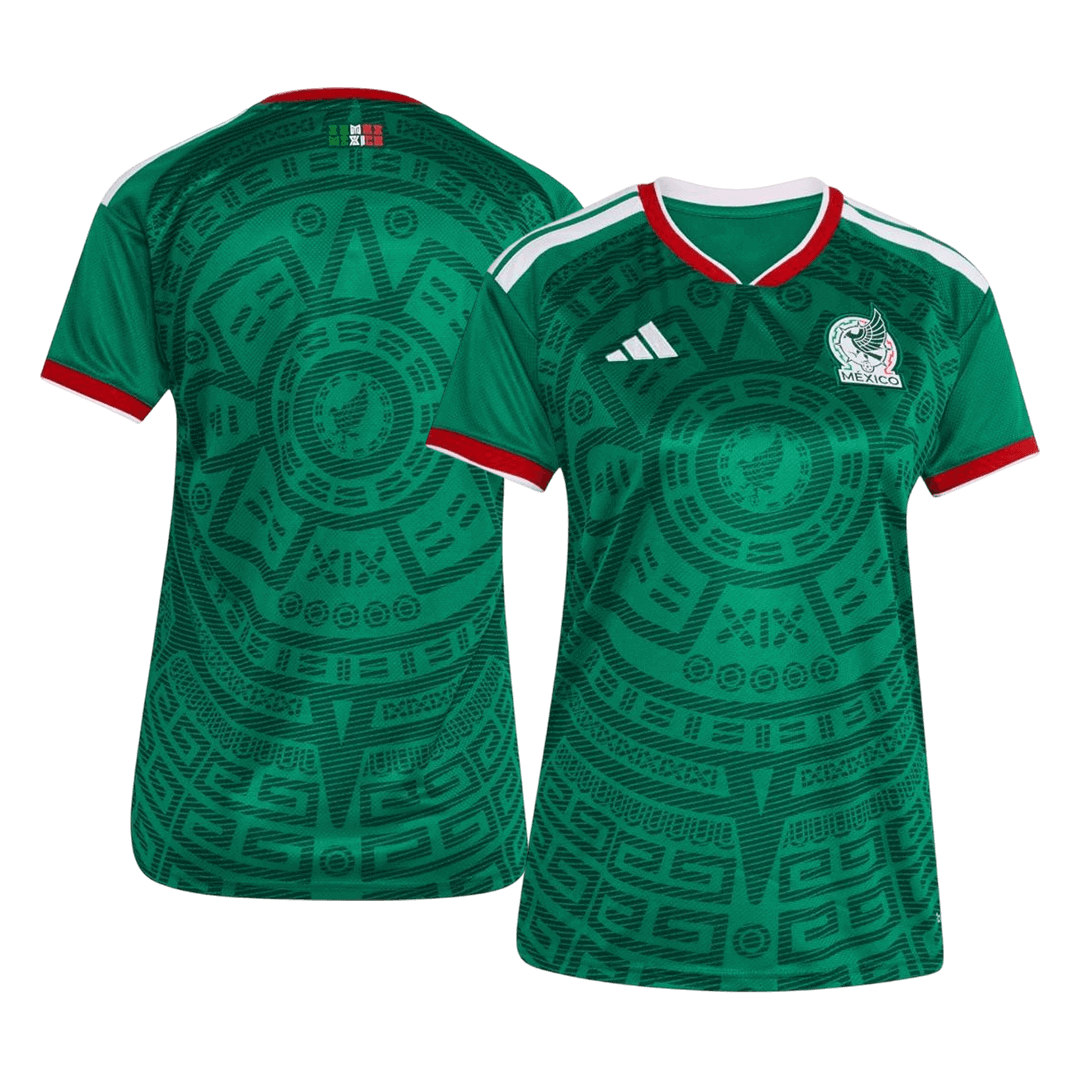 Mulheres México Principal Camisa Copa do Mundo 2026 Verde