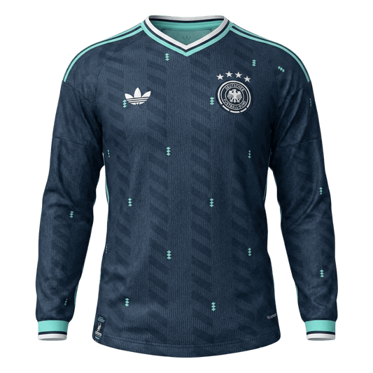 Germany Fora Manga comprida Camisa 2026 - camisola de futebol para adeptos em Portugal