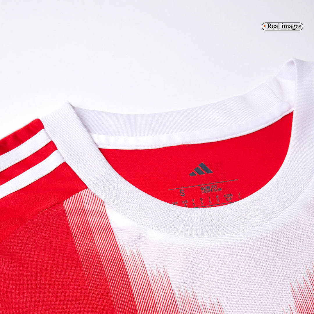 UPAMECANO #2 Bayern Munich Casa Camisa 2025/26 Vermelho