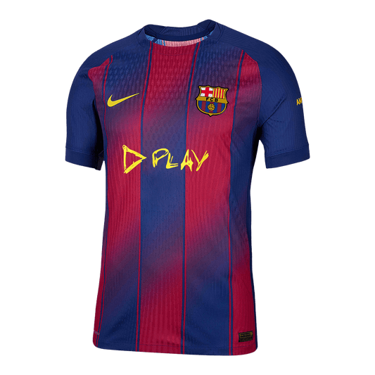 Jogador BarcelonaX Ed Sheeran Casa Futebol Camisas 2025/26 camisola de futebol