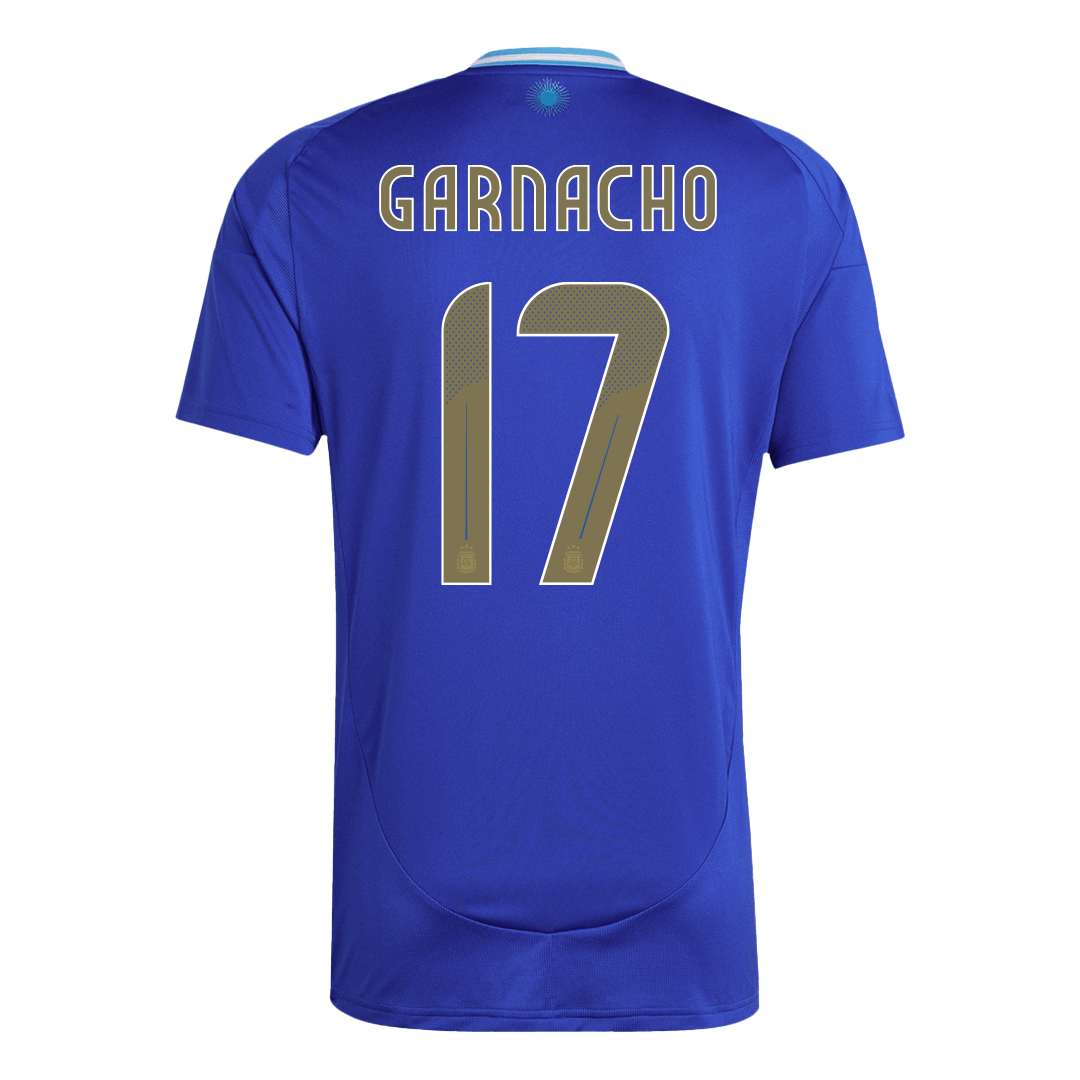 Camisola personalizada GARNACHO #17 Argentina Fora