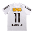 Retrô NEYMAR JR #11 Santos FC Casa Camisa 2012 Branco