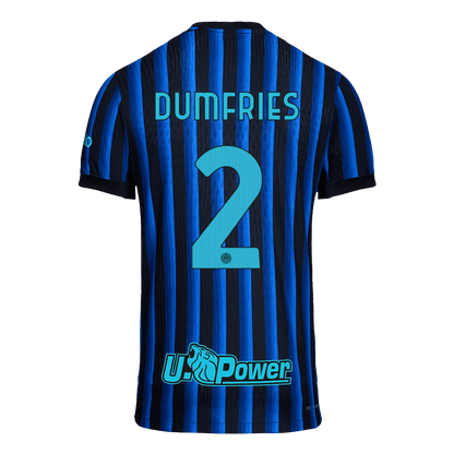 Jogador DUMFRIES #2 Inter Milan Casa Futebol Camisas 2025/26