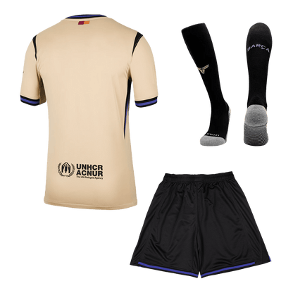 Barcelona 
 Fora 
 Camisa 
Conjunto (Camisa + Calções + Meias) 
2025/26
